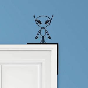 Alien Door Corner Decor
