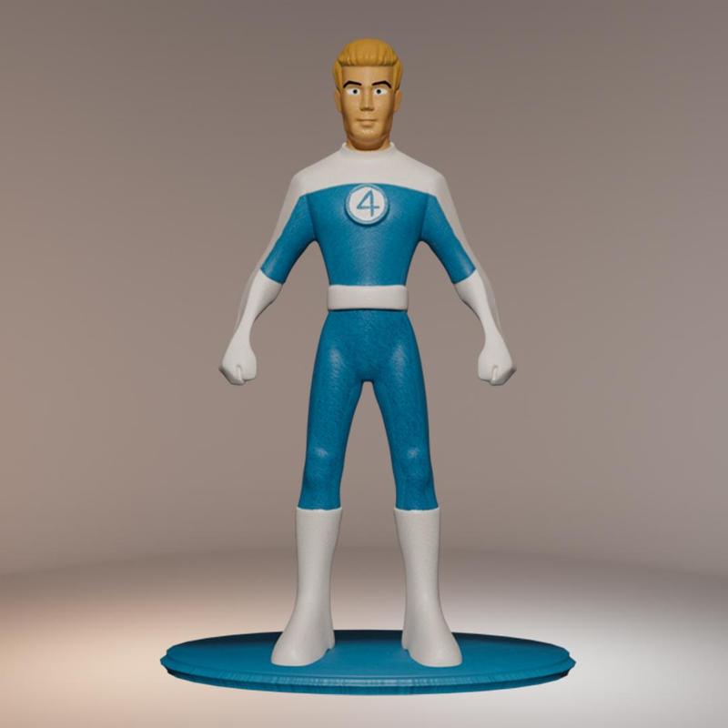 Johnny Storm Figure - Inspired Lucky Charms