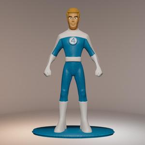 Johnny Storm Figure - Inspired Lucky Charms