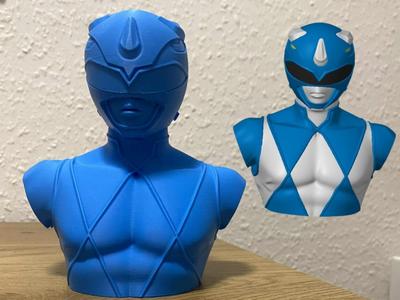 Blue Power Ranger Bust
