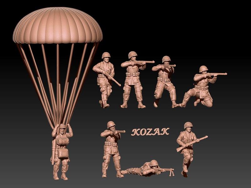 ww2 us paratroopers set 3