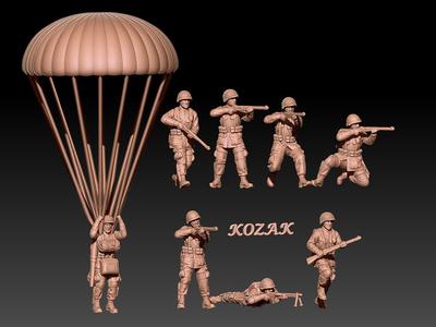 ww2 us paratroopers set 3