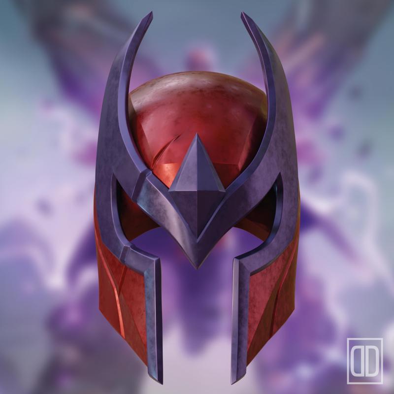 Magneto Master Of Magnetism helmet - Marvel Rivals