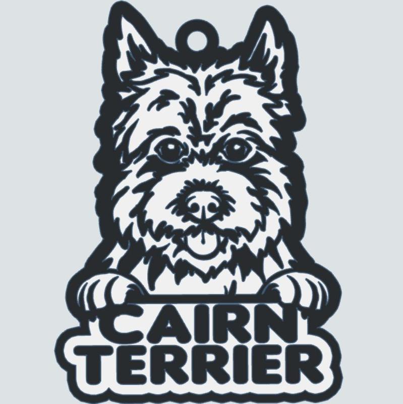 Cairn Terrier Key Chain