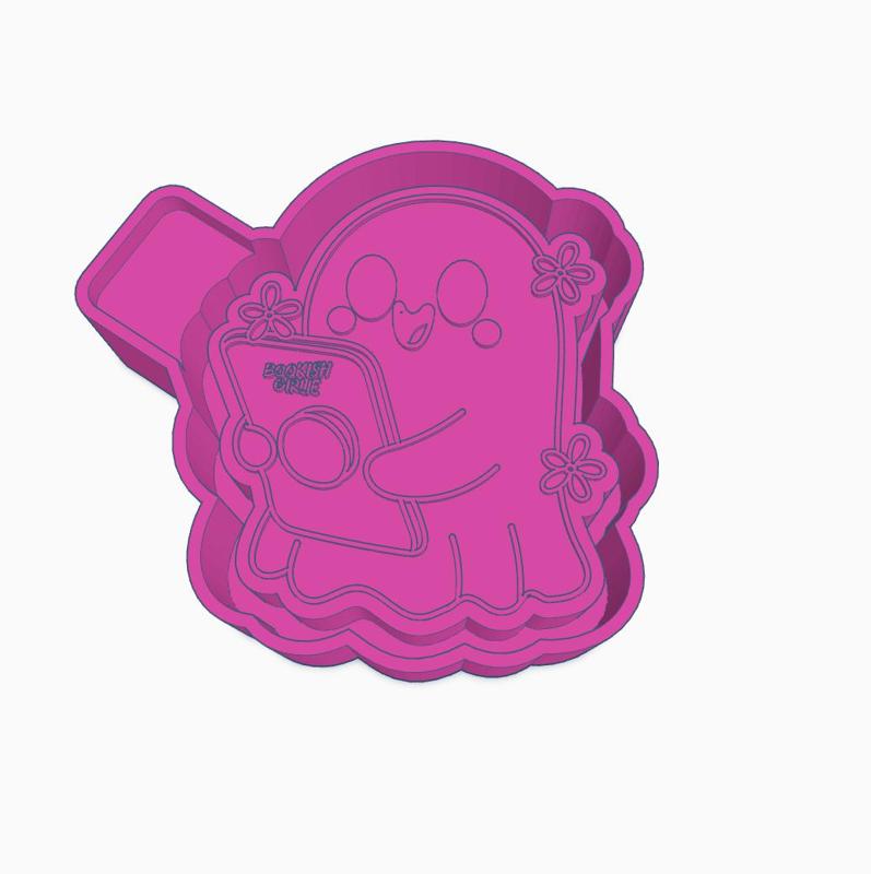 Bookish Ghost Mold Housing STL