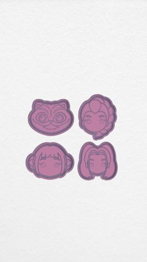 HUNTRIX / K-POP WARRIORS 3 CUTTERS