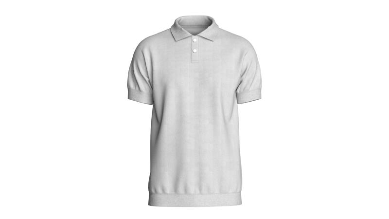 Men Short Sleeve Polo  | Marvelous / Clo3d / obj / fbx