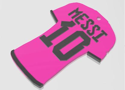 KEYCHAIN T-SHIRT 10 INTER MIAMI