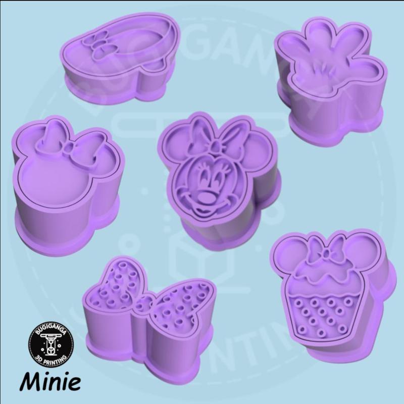 Minie Mouse Theme Brigadeiro and Sweets Ejector Kit - Kit Ejetor para Brigadeiro e Doces Tema Minie Mouse