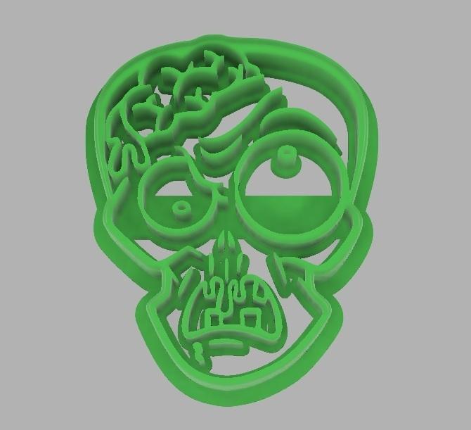 Zombie - Halloween Cookie/Dough Cutter