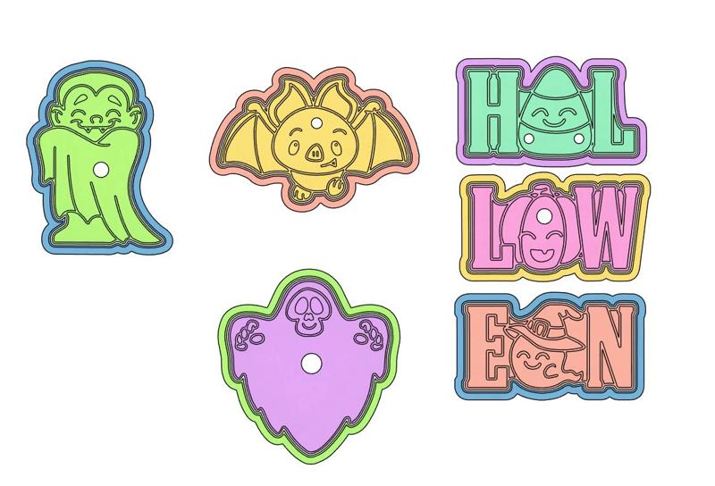 Cookie cutters -halloween-