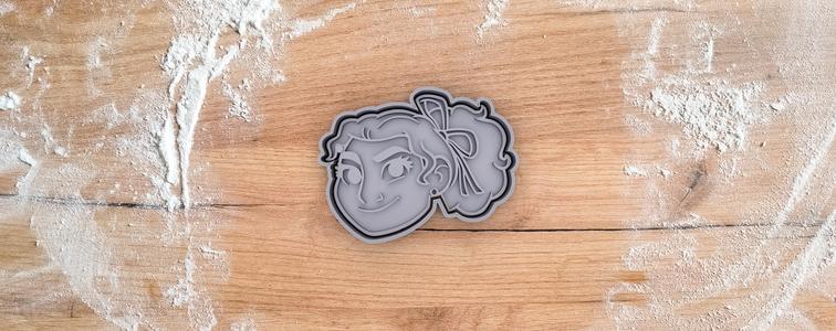 Luisa cookie cutter from Encanto