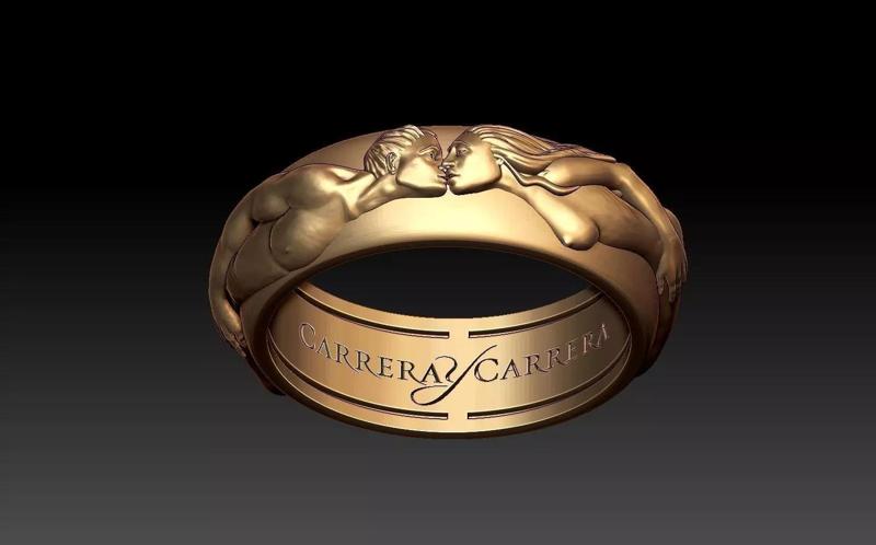 KISS ENGAGEMENT RING