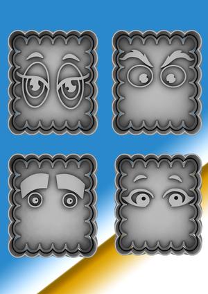 BN Bonhome cookie cutter eyes