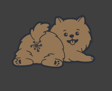Dog Bread TagClip - Funny fundraiser