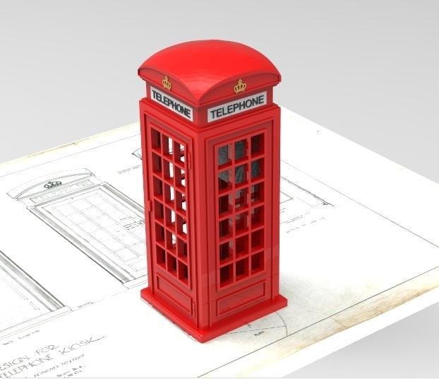 Kiosk No.2(Английская телефонная будка)