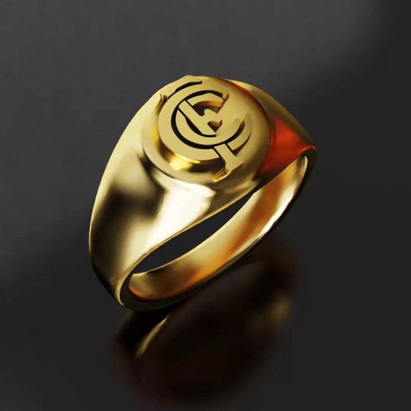 Carlton Australia Football Fans 3D print model