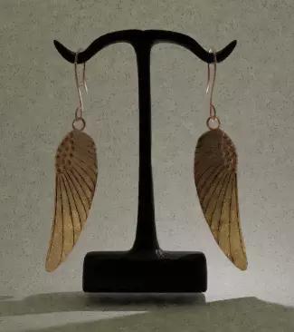 wing earrings