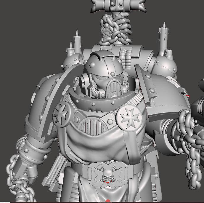 Heroic Chaplain (Grim)