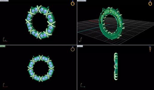 CG20230007 - X ring - pendant