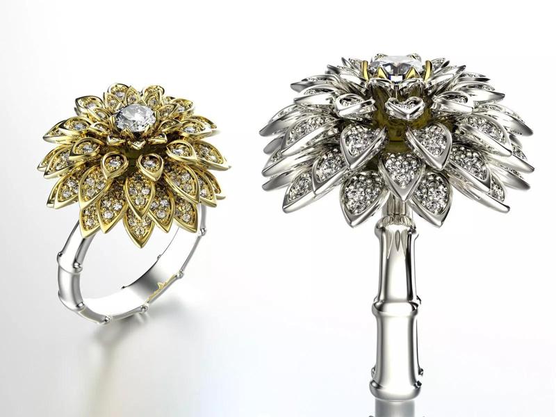 Dahlia fashion ring 0004