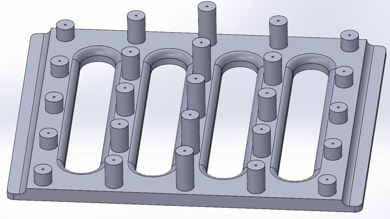 5x5 miniature holder for painting