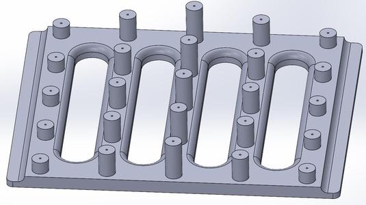 5x5 miniature holder for painting