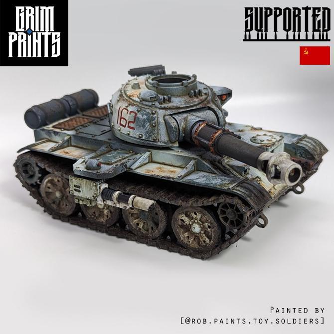 Grim T-54 Main Battle Tank