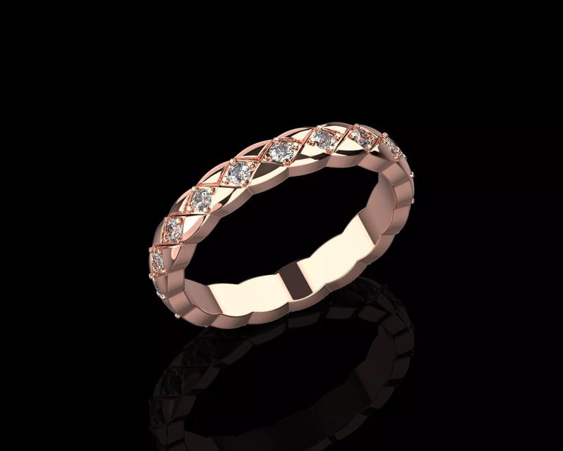 Coco Crush mini ring with diamonds 16 Size N220
