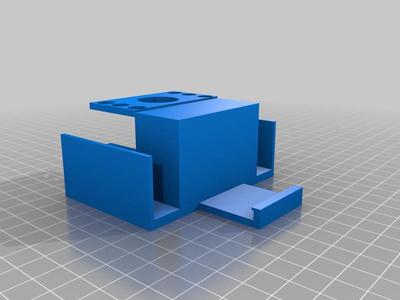 desk organizer with phone holder 