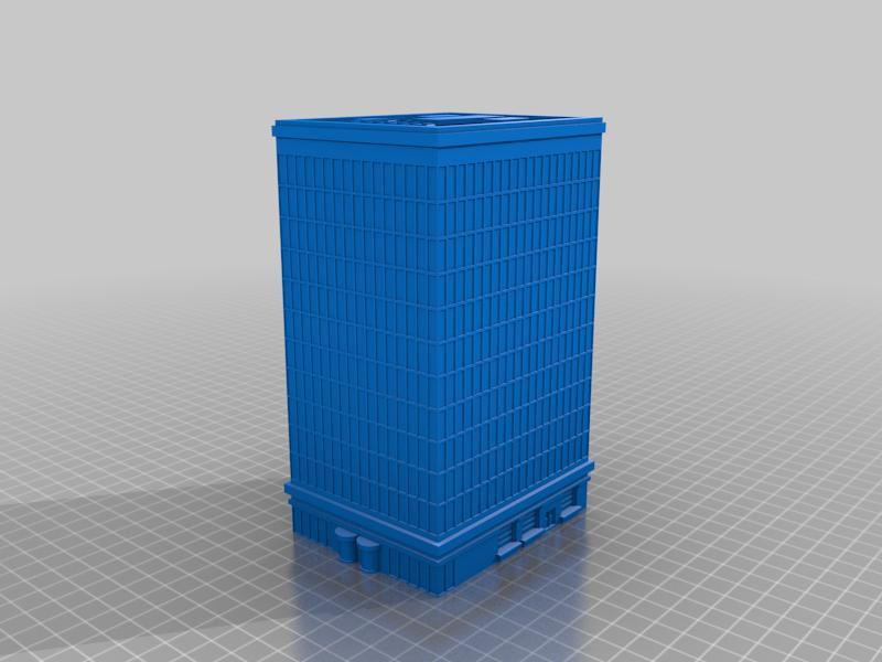 6mm Office Tower 5A - Hexed and Hexless