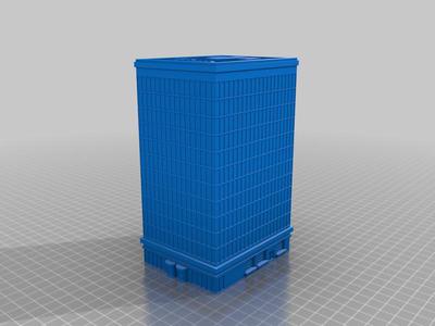 6mm Office Tower 5A - Hexed and Hexless