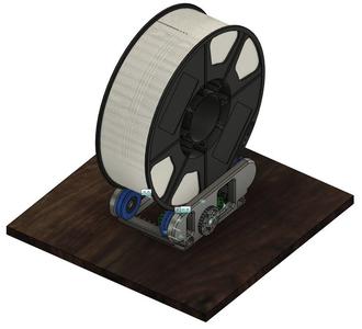3DChanh's Adjustable Tabletop Spool Holder