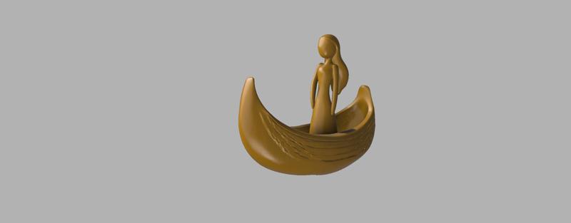 woman driving a boat