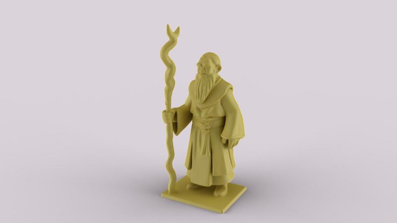 Ancient Wizard Miniature