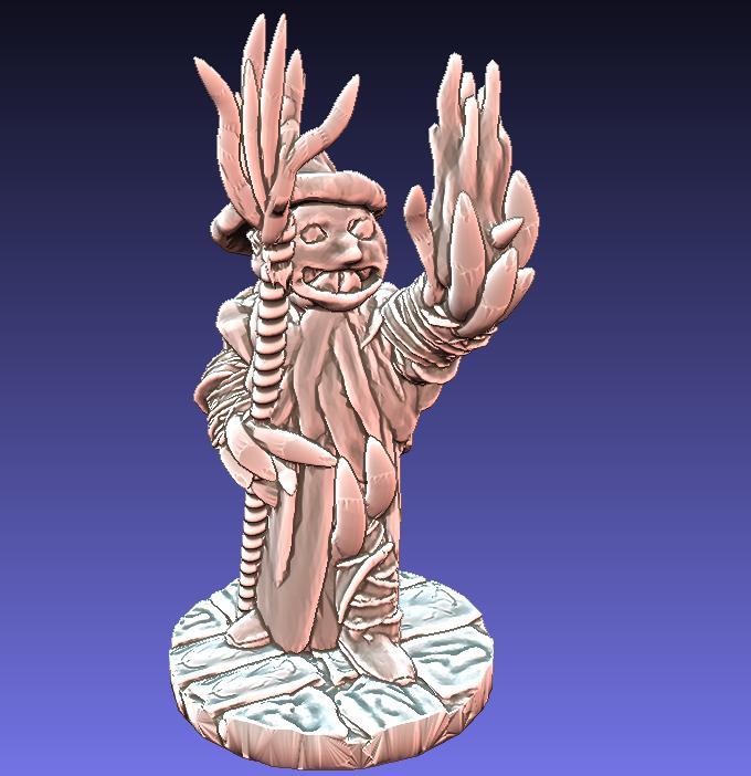 Worm Wizard Horror (28mm)