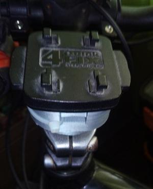 Teasi gps holder bicycle head assembly 4 fix