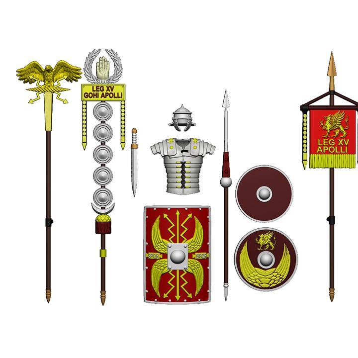 S.P.Q.R. - EAGLE OF THE LEGION - LEGIONARY PARTS