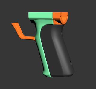 Spring Thunder composite grip