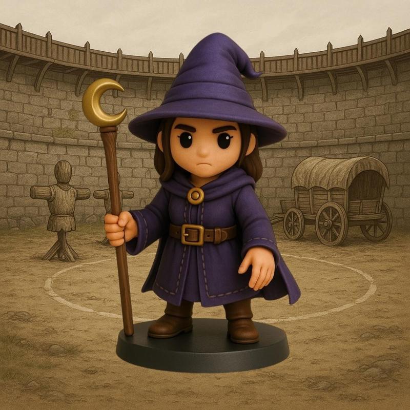 Female Wizard RPG