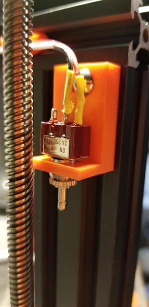 Push-On-Push-Off Switch Bracket