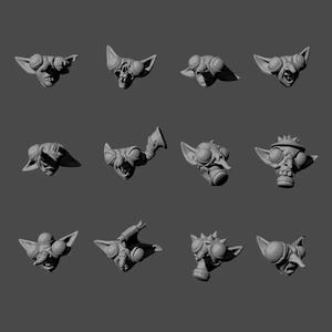 Aetherpunk28 Goblin heads