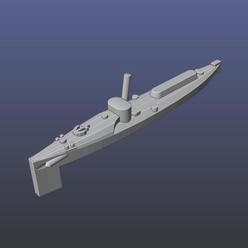 Chinese torpedo boats "Ting I", "Ting Ert", "Chen I", "Chen Ert". 1/1800