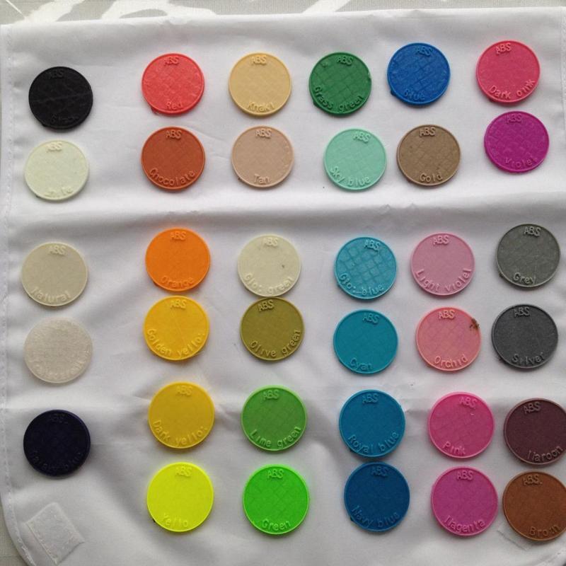 Filament & meer ABS color samples