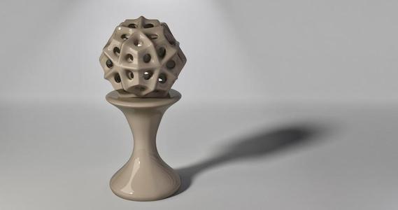 Dodechahedron Pedestal