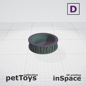 Pet - Dog - Bowl - Maggie - customized