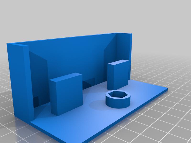 Simple celphone support for tripod