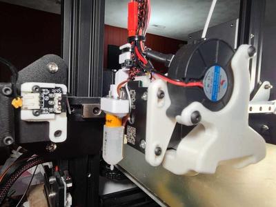 MDD V1.3 Hemera adapter plate with BLTouch