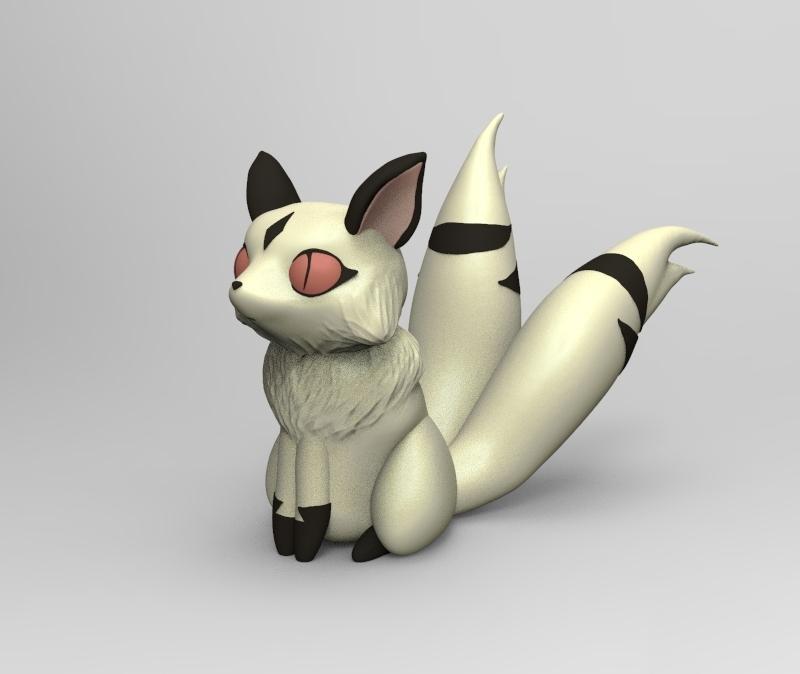 model of kirara from the anime inuyasha