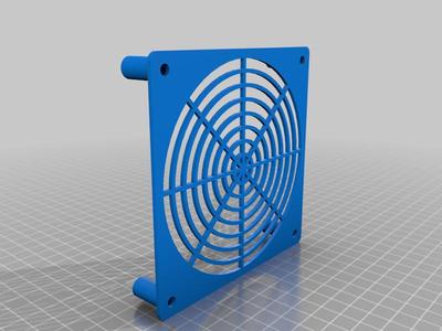 120mm Fan Grille and Stand